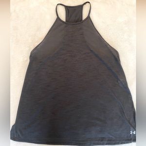 UNDER ARMOUR Tank Top-Dark Grey-Size MEDIUM